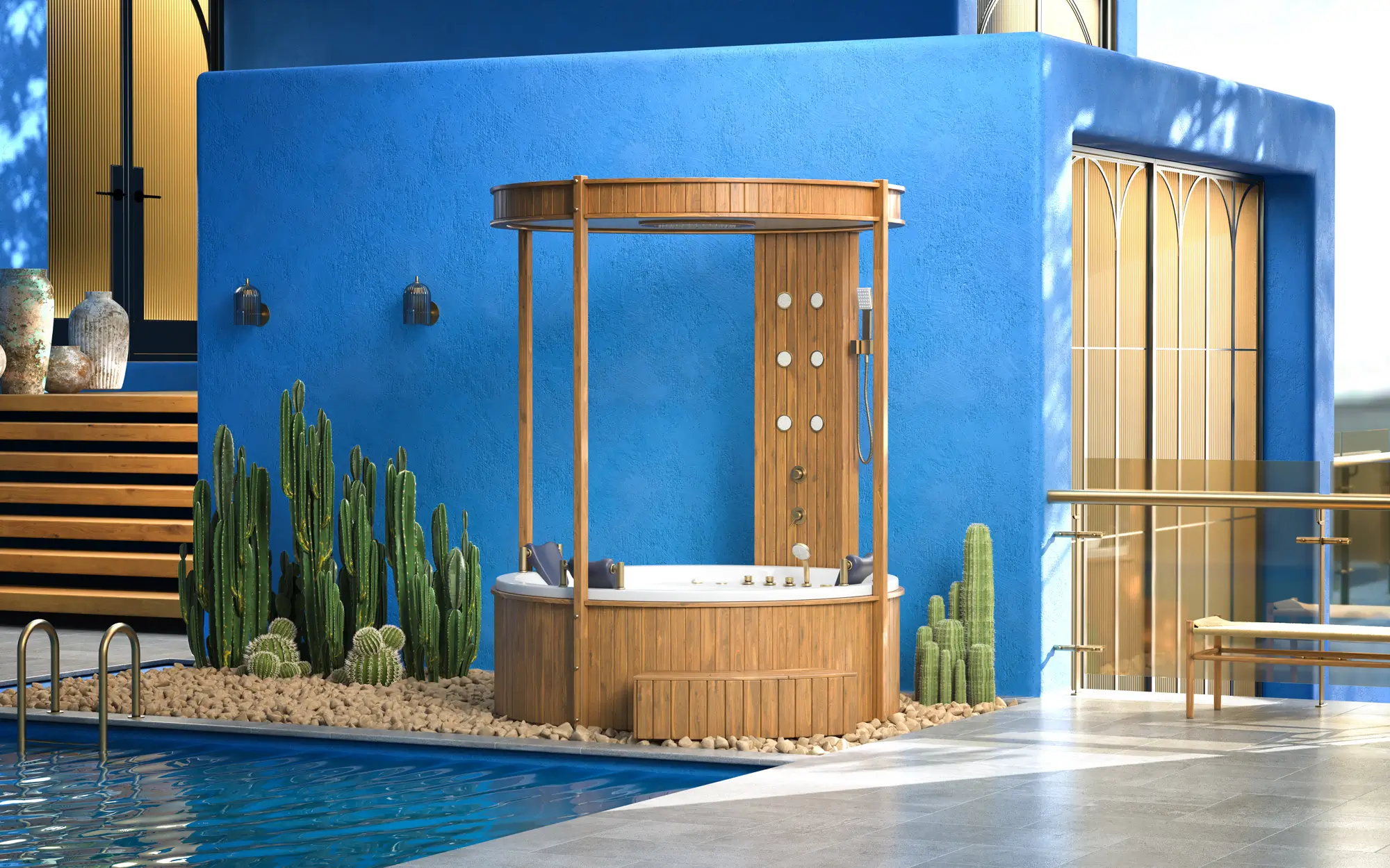 پمپ‌های جکوزی‌های باداب